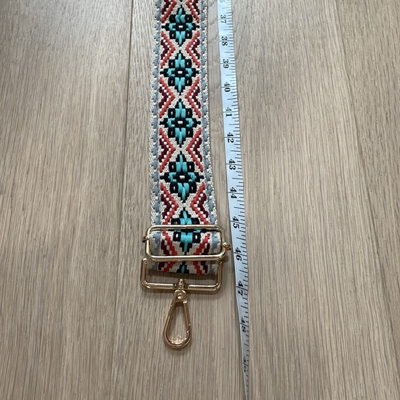 NWT Purse strap+Adjustable length+Free People Floral+Fits Madewell bags - Picture 6 of 10